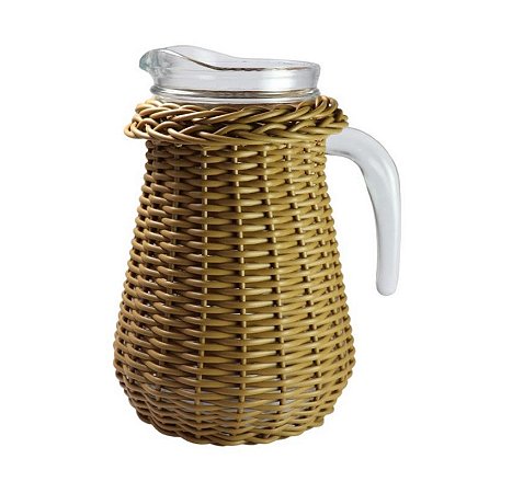 Jarra de Vidro Jurerê - Caramelo