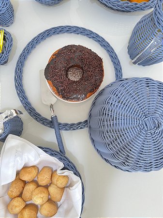 Pá para bolo Jurerê - Azul Jeans