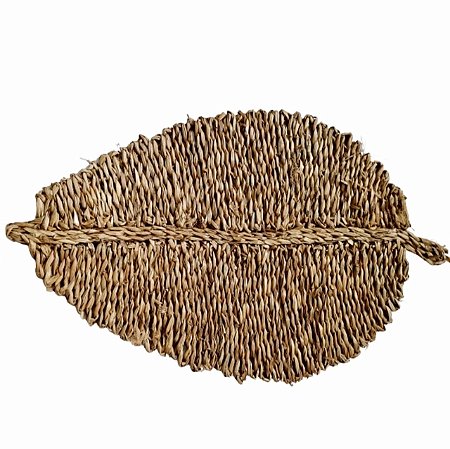 Jogo Americano Fibra Natural Folha