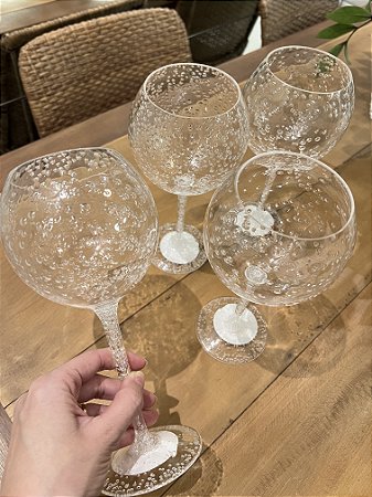 Taças Em Acrílico Bolha Transparente