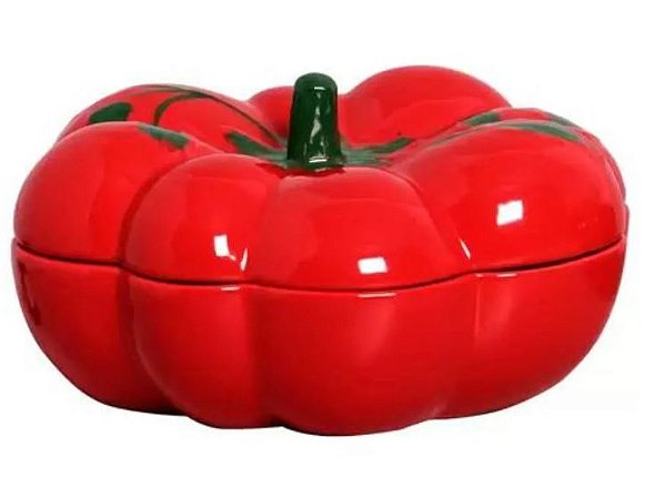 Sopeira Grande Com Tampa Tomate