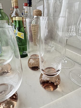 Taça Transparente e Ambar 250ml