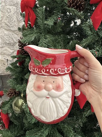 Jarra / Leiteira Noel Natal