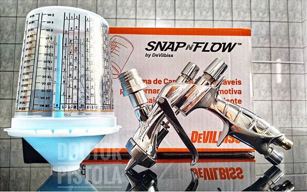 Adaptador SnapNFlow para pistolas DeVilbiss/ Walcom/ Anest Iwata