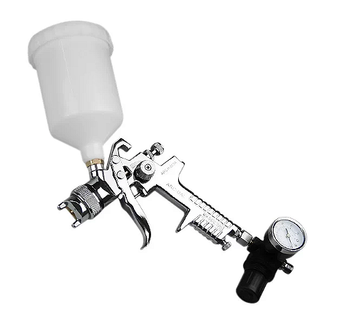 Pistola de Pintura ARC-H-827A HVLP Bico 1,4 + 1,7 mm com Caneca 600ml - ARCDAL