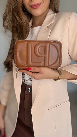 Carteira Ziper LP Embossed