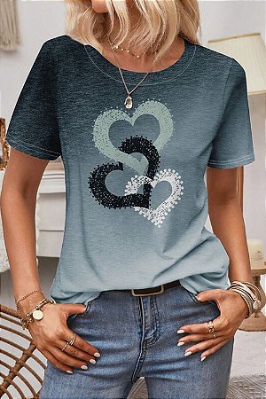 Camiseta de Coração