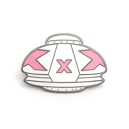 Pin Nave Xuxa Branca
