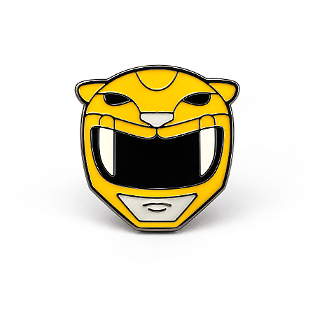 Pin Capacete Power Ranger Amarelo