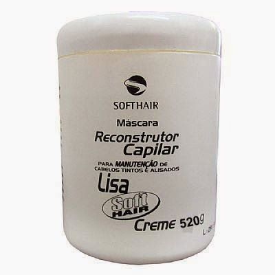 Máscara Reconstrutora Capilar Lisa Soft Hair  Creme 520g