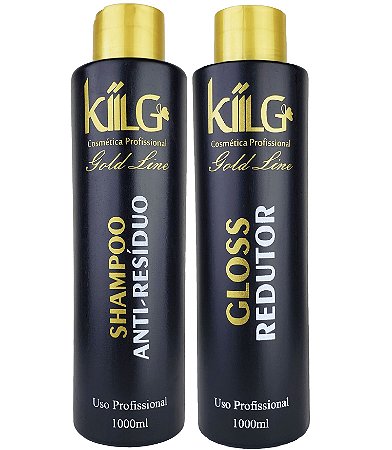 Kiilg Progressiva Gold Line Shampoo e Gloss Redutor