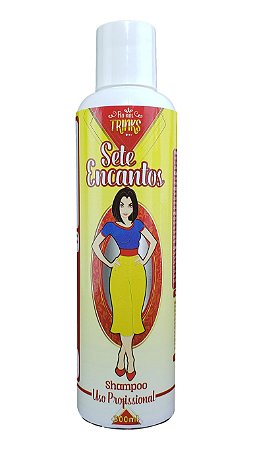 Shampoo Reparador E Estimulador De Crescimento Sete Encantos Fio Nos Trinks 300mL