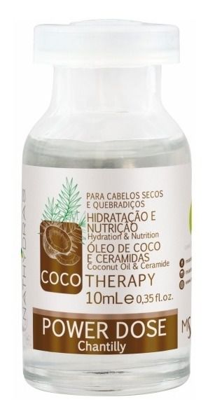 Nathydras Coco Therapy Power Dose Nutritiva Óleo De Coco 10ml