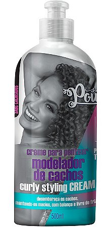 Modelador De Cachos Curly Styling Cream Soul Power Free From