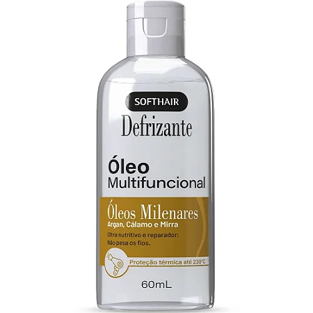 Oleo reparador de pontas Multifuncional Soft Hair Óleos Milenares 60mL