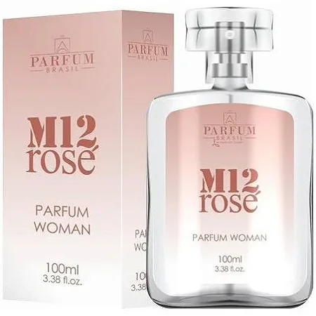 Perfume Feminino M12 Rosé Parfum Woman Parfum Brasil 100mL
