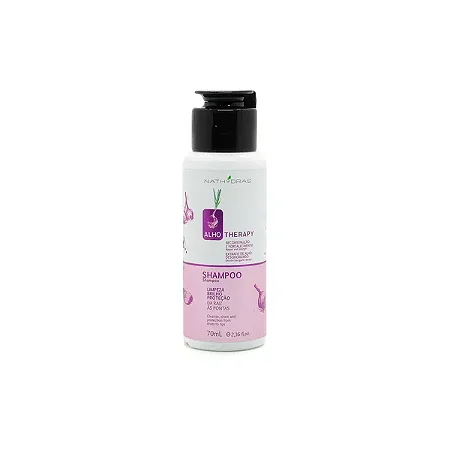 Shampoo Fortalecedor Alho Therapy Nathydras 70mL