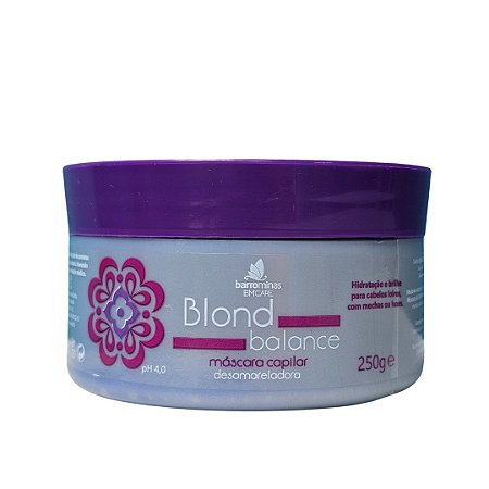 Máscara Blond Balance Barrominas BM`CARE