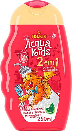 Shampoo 2 em 1 Milk Shake Vegano Nazca Acqua Kids 250ml