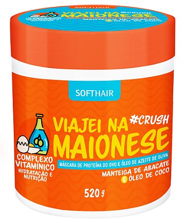 Softhair Crush  Viajei Na Maionese Complexo Vitamínico 520 gr