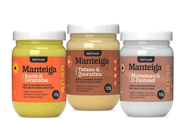 Manteiga de Murumuru e D-Pantenol 220ml - Loja Soft Hair - Cosméticos