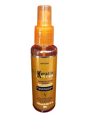 Softhair Reconstrução Intensa Queratina Liquida Keratin Line 120mL