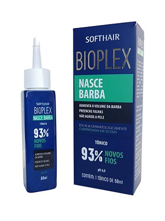 SoftHair Bioplex Nasce Barba Tônico 60mL