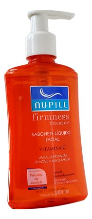 Nupill Sabonete Liquido Facial Vitamina C Firmness Intensive 200mL