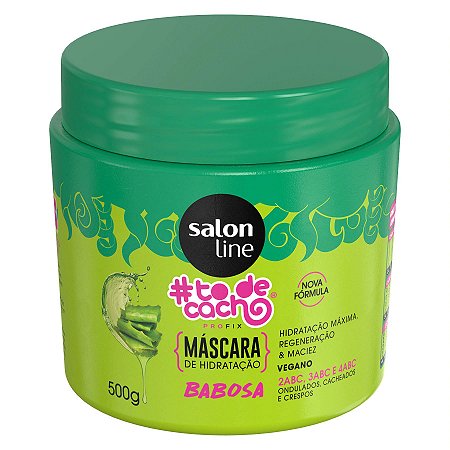 Salon Line #todecacho Máscara De Hidratação Babosa Vegano 500g