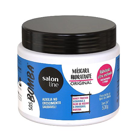 Máscara de hidratação SOS Bomba Original Salon Line 500g