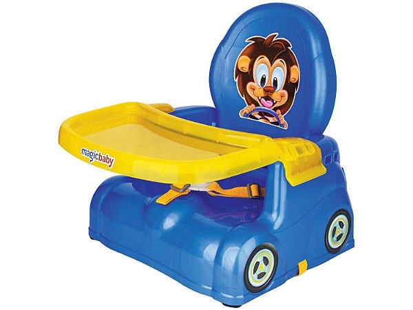 Cadeira Refeição Portátil Papinha Para Bebê Leão Magic Toys