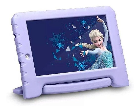 Tablet Multilaser Disney Frozen Plus Wi Fi Tela 7 Pol. 16GB Quad Core