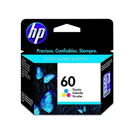 Cartucho HP 60 Colorido Original CC643WB