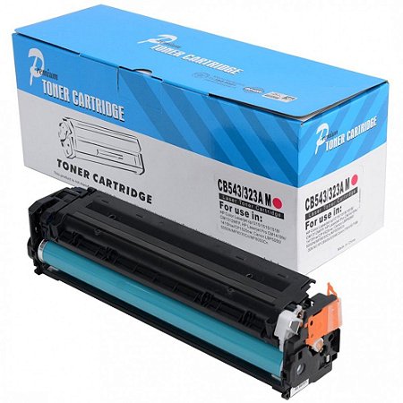 Toner Compatível HP 125A 128A 131A CB543A CE323A CF213A Magenta - PREMIUM