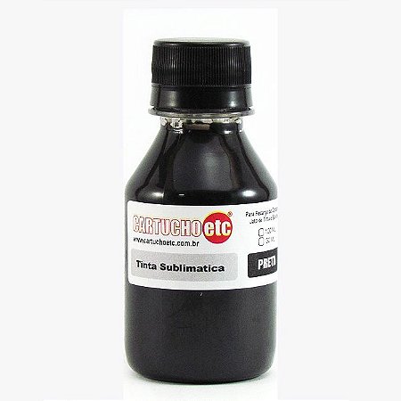 Tinta Sublimatica Inktec Preta Black Epson Sublimação 100ml