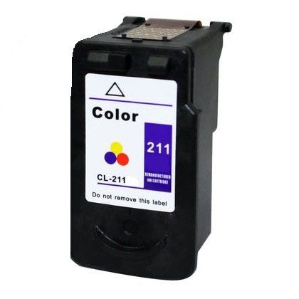 Cartucho Canon CL211 Colorido Compativel 20ml MP260 IP3600 CL 211