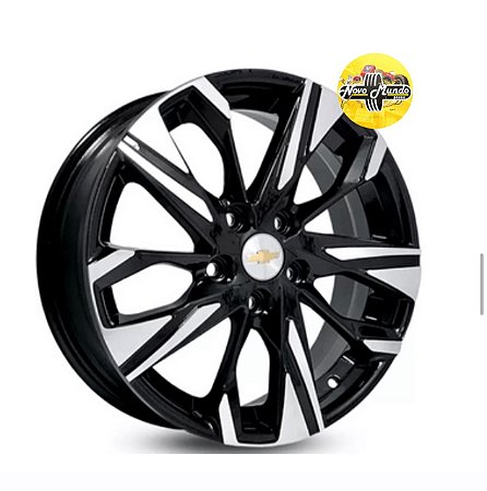 Jogo de Rodas Chevrolet Tracker Aro 16 Black Diamond