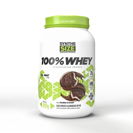 100% WHEY PROTEIN (900g) SYNTHESIZE