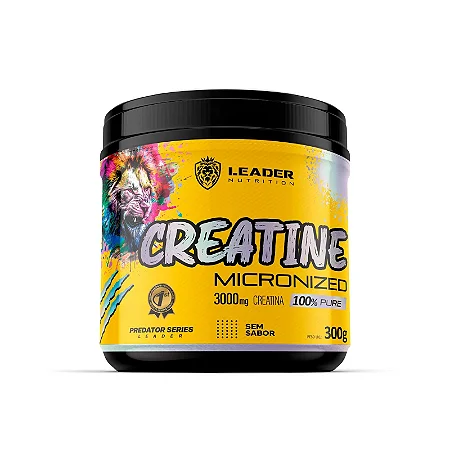 CREATINE MICRONIZED (300G) - LEADER NUTRITION