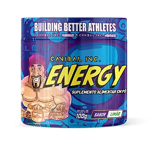 PRÉ TREINO ENERGY + COQUETELEIRA (100g) CANIBAL INC