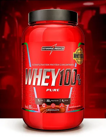 WHEY 100% PURE (907GR) - INTEGRALMEDICA