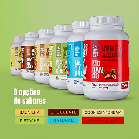 WHEY PROTEIN 100% 3VS (900G)