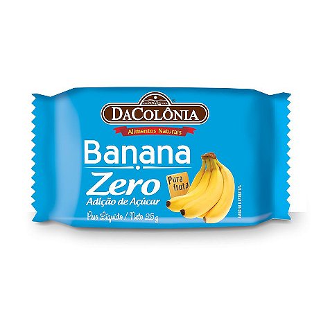 Banana Zero Açúcar 25g