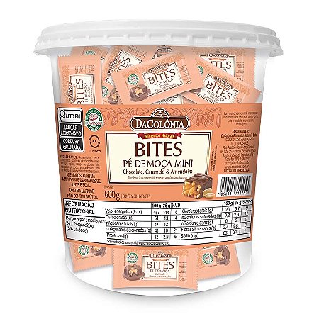 Pé de Moça com Chocolate Pote com 20 un - 600g