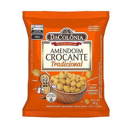 Amendoim Crocante Tradicional 90g