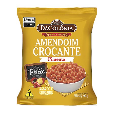 Amendoim Crocante sabor Pimenta 90g