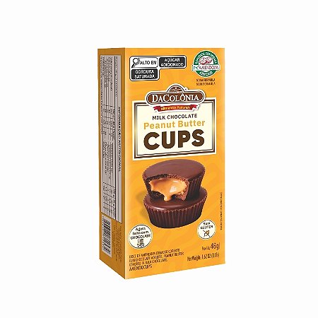 Cups Peanut Butter Chocolate ao Leite - 46g