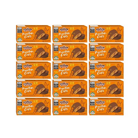 Kit 15 un Amendo Cups Chocolate e Creme de Amendoim 46g (15x46g)