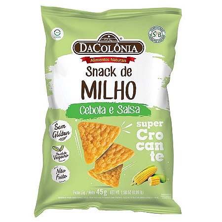 Snack de Milho sabor Cebola & Salsa 45g