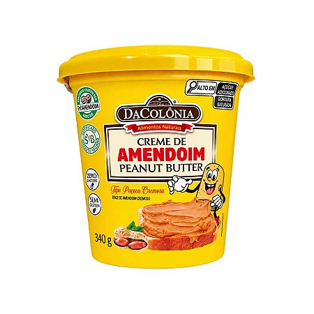Creme de Amendoim sabor Paçoca 340g